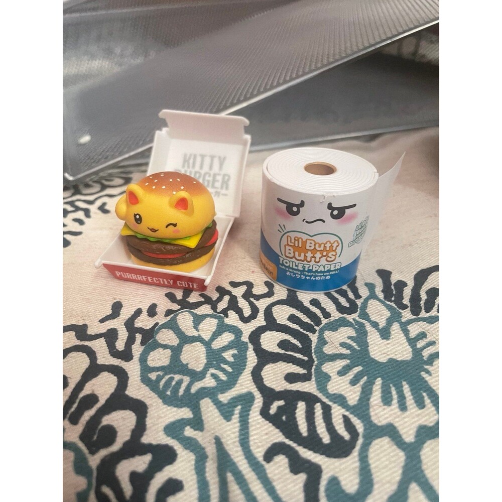 Kawaii bundle burger and toiletpaper